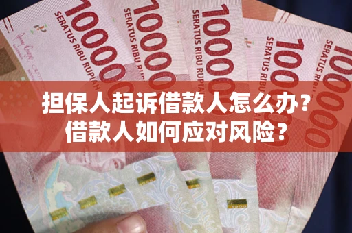济南担保人起诉借款人怎么办？借款人如何应对风险？