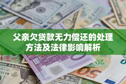 济南父亲欠贷款无力偿还的处理方法及法律影响解析